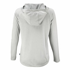 Minnesota Twins Cutter & Buck Women's Coastline Epic Comfort Eco Recycled Raglan Long Sleeve Hoodie T-Shirt - Gray Hoodies