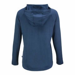 Minnesota Twins Cutter & Buck Women's Coastline Epic Comfort Eco Recycled Raglan Long Sleeve Hoodie T-Shirt - Navy Hoodies