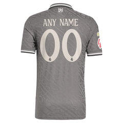 Real Madrid Originals 2024/25 Third Custom Jersey Charcoal - Adidas for sale