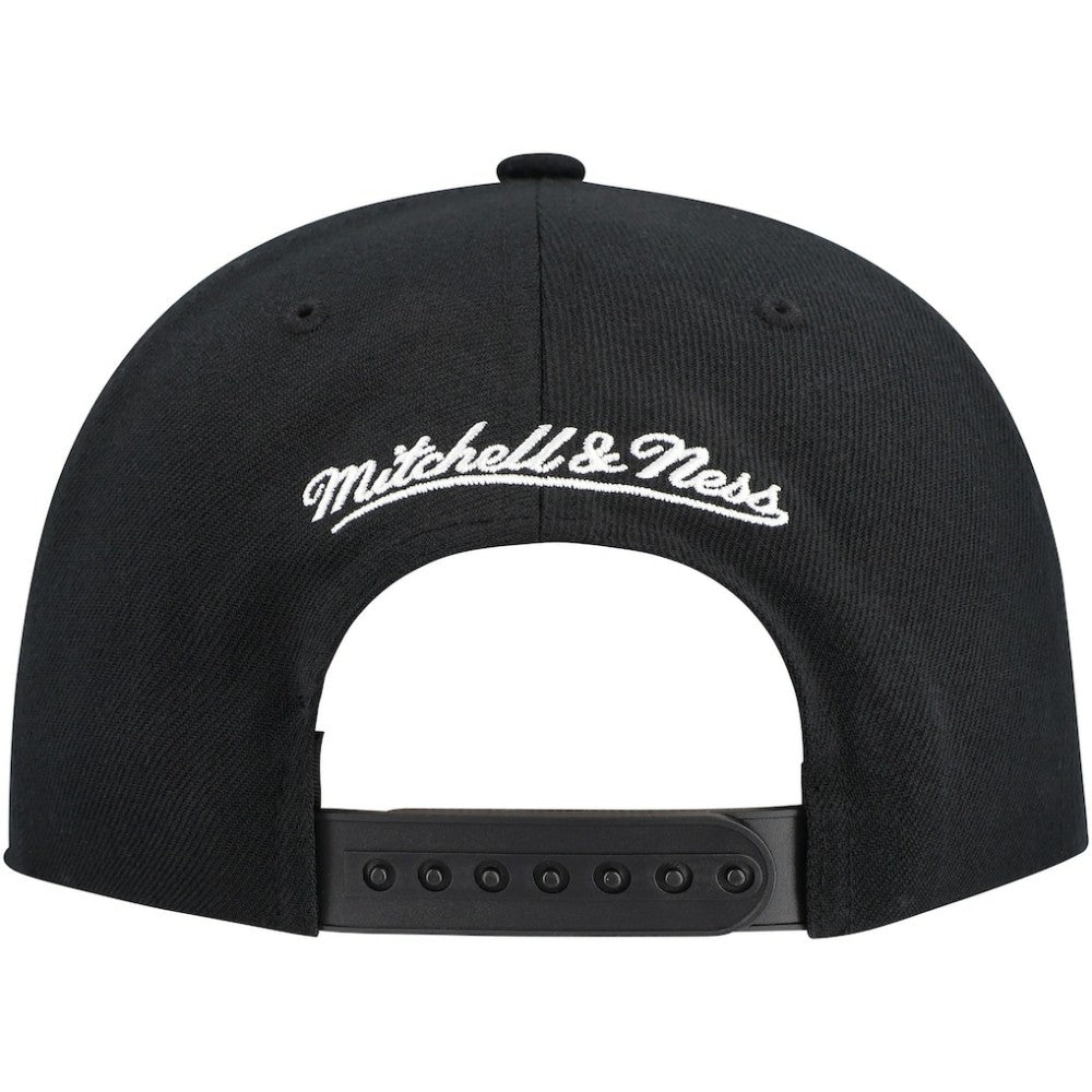 Pittsburgh Penguins Mitchell & Ness Team Snapback Hat - Black | US 201873231