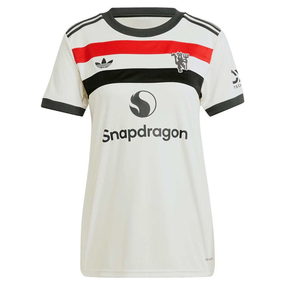 Manchester United Originals Women's 2024/25 Third Custom Replica Jersey Cream - Adidas sale