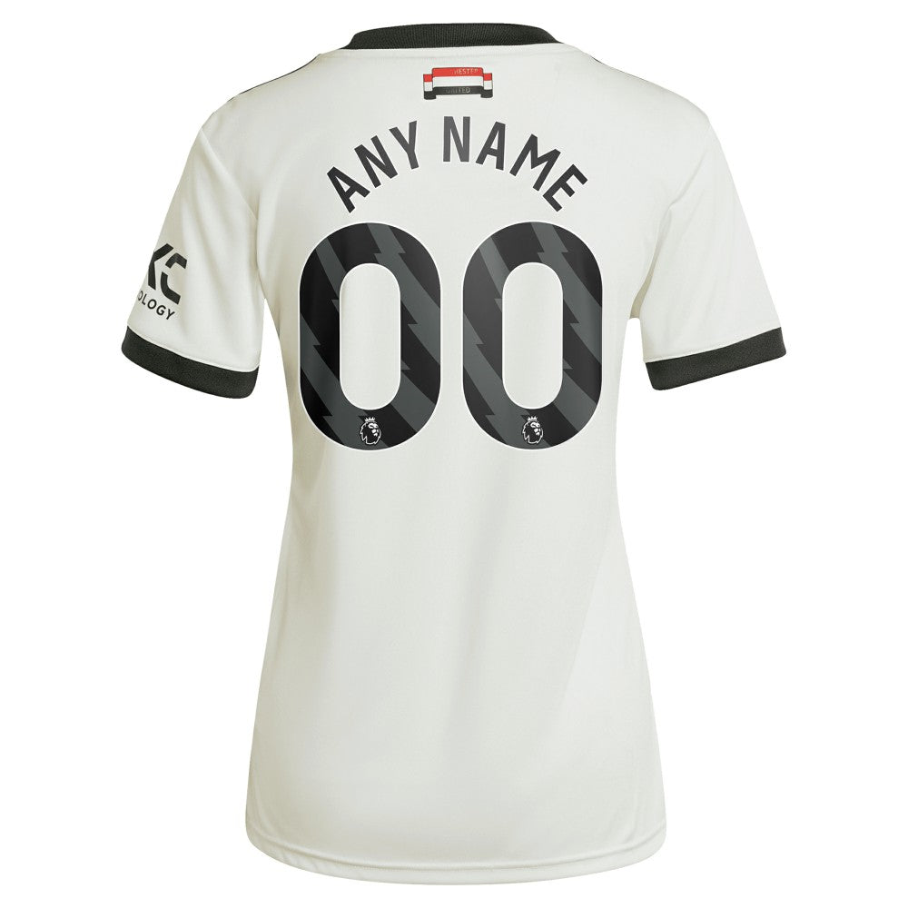 Manchester United Originals Women's 2024/25 Third Custom Replica Jersey Cream - Adidas sale
