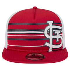 St. Louis Cardinals New Era 9FIFTY A-Frame Trucker Snapback Hat - Red Hats