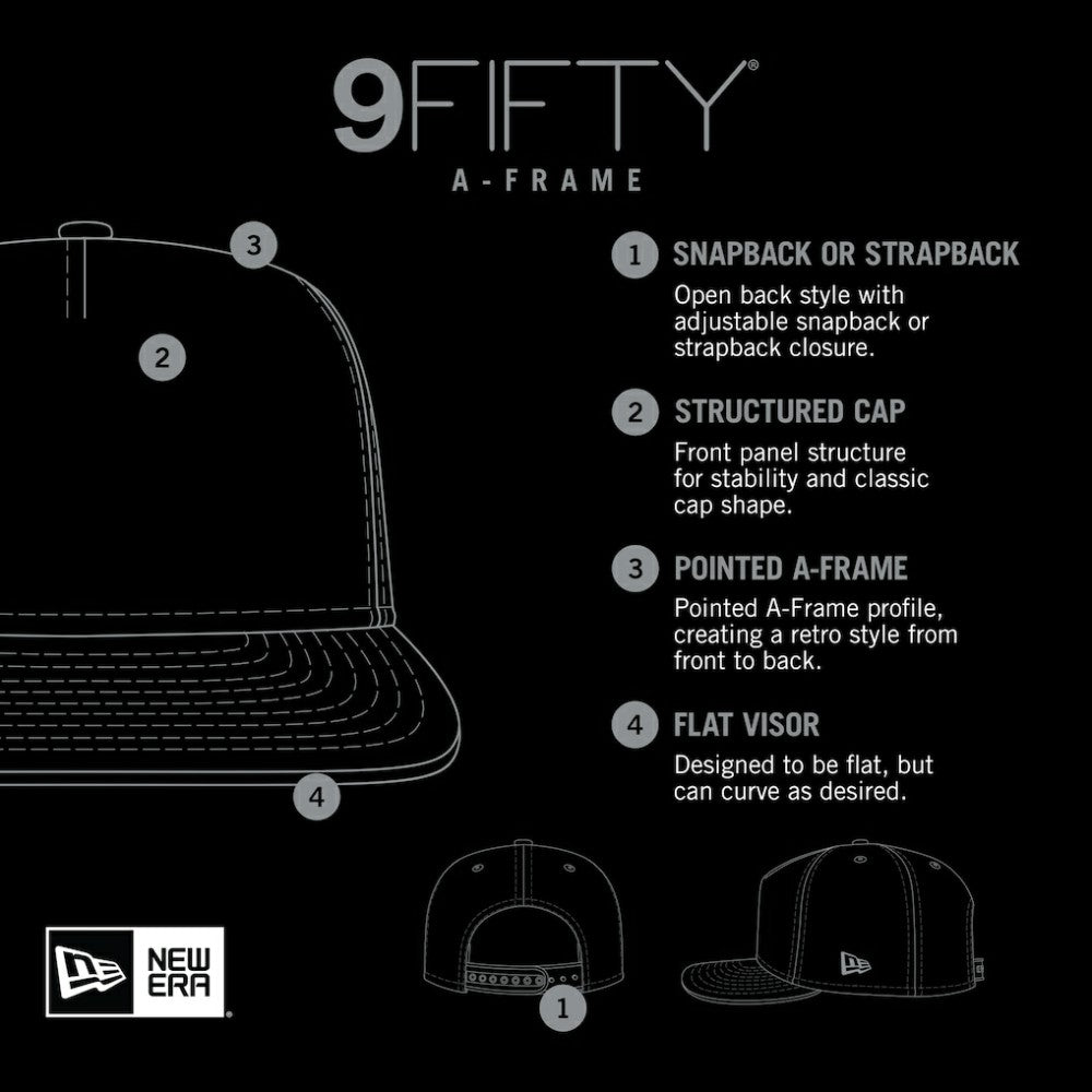 New York Mets New Era 9FIFTY A-Frame Trucker Snapback Hat - Royal Hats