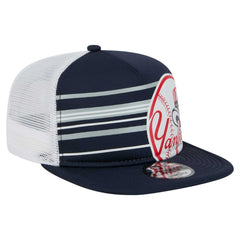 New York Yankees New Era 9FIFTY A-Frame Trucker Snapback Hat - Navy Hats