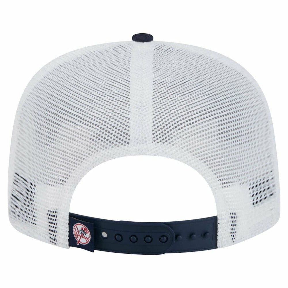 New York Yankees New Era 9FIFTY A-Frame Trucker Snapback Hat - Navy Hats