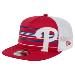 Philadelphia Phillies New Era 9FIFTY A-Frame Trucker Snapback Hat - Red Hats