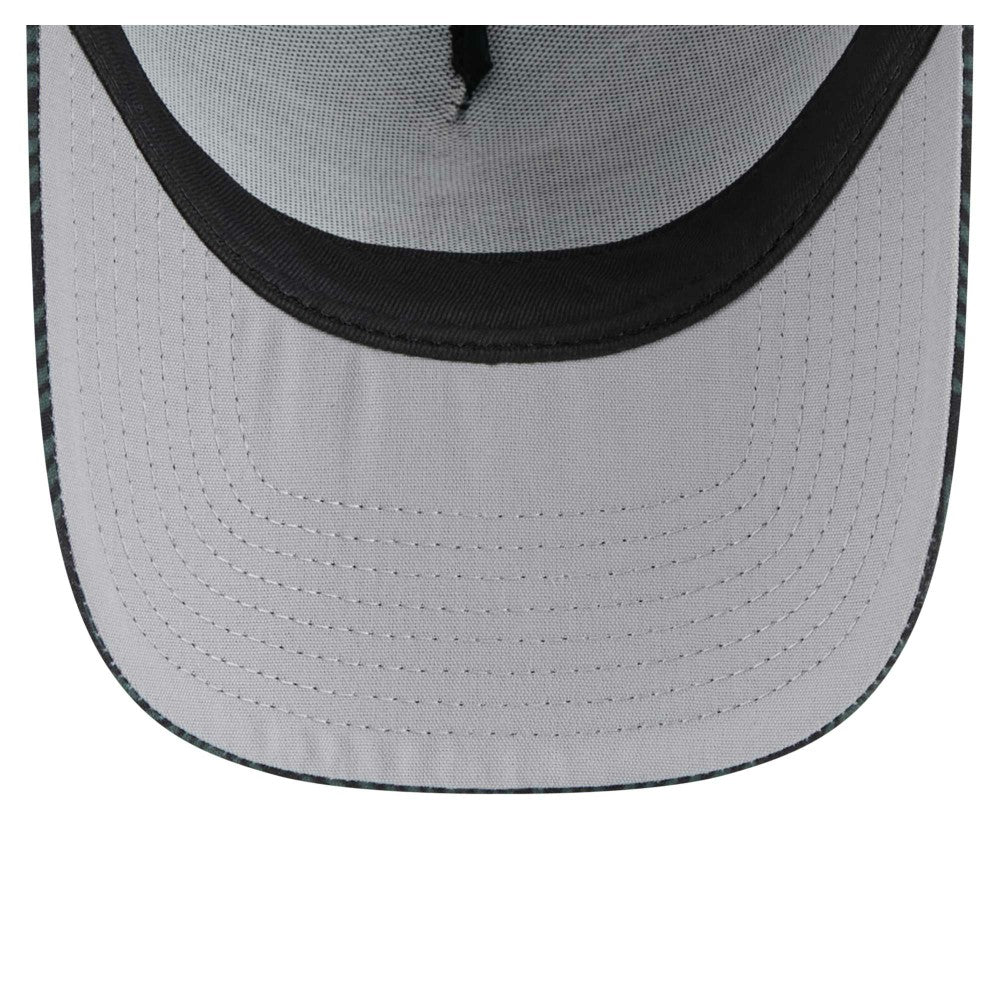 Los Angeles Dodgers New Era 9FORTY A-Frame Trucker Adjustable Hat - Black Hats