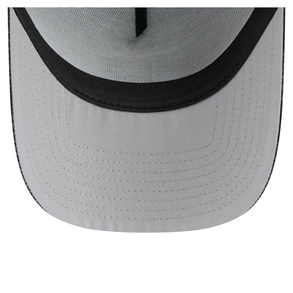 Pittsburgh Pirates New Era 9FORTY A-Frame Trucker Adjustable Hat - Black Hats
