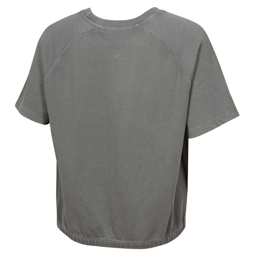 Dallas Cowboys Women's Mineral Wash Short Sleeve Top - Gray Tops