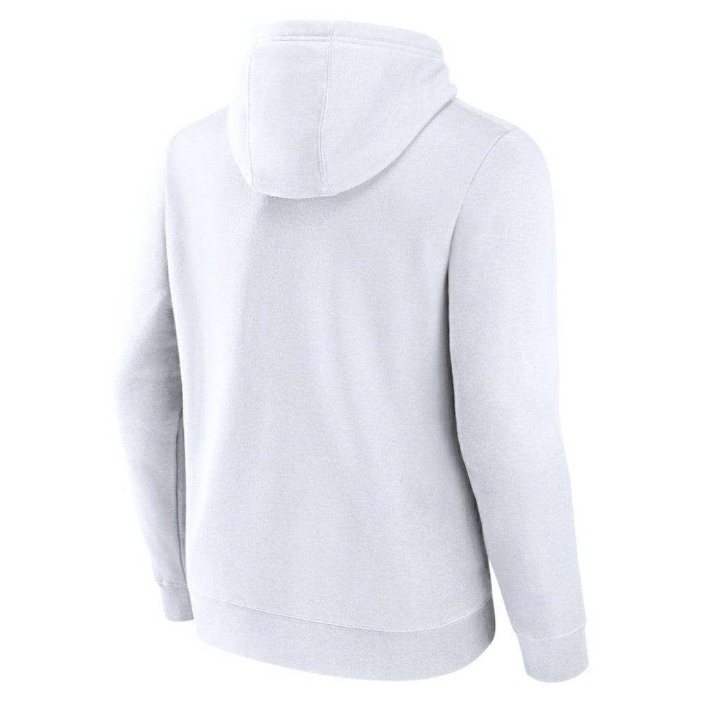 Utah Mammoth Fanatics Secondary Logo Pullover Hoodie - White | US 201875543