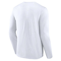 Utah Mammoth Fanatics Draft Logo Long Sleeve T-Shirt - White | US 201875547