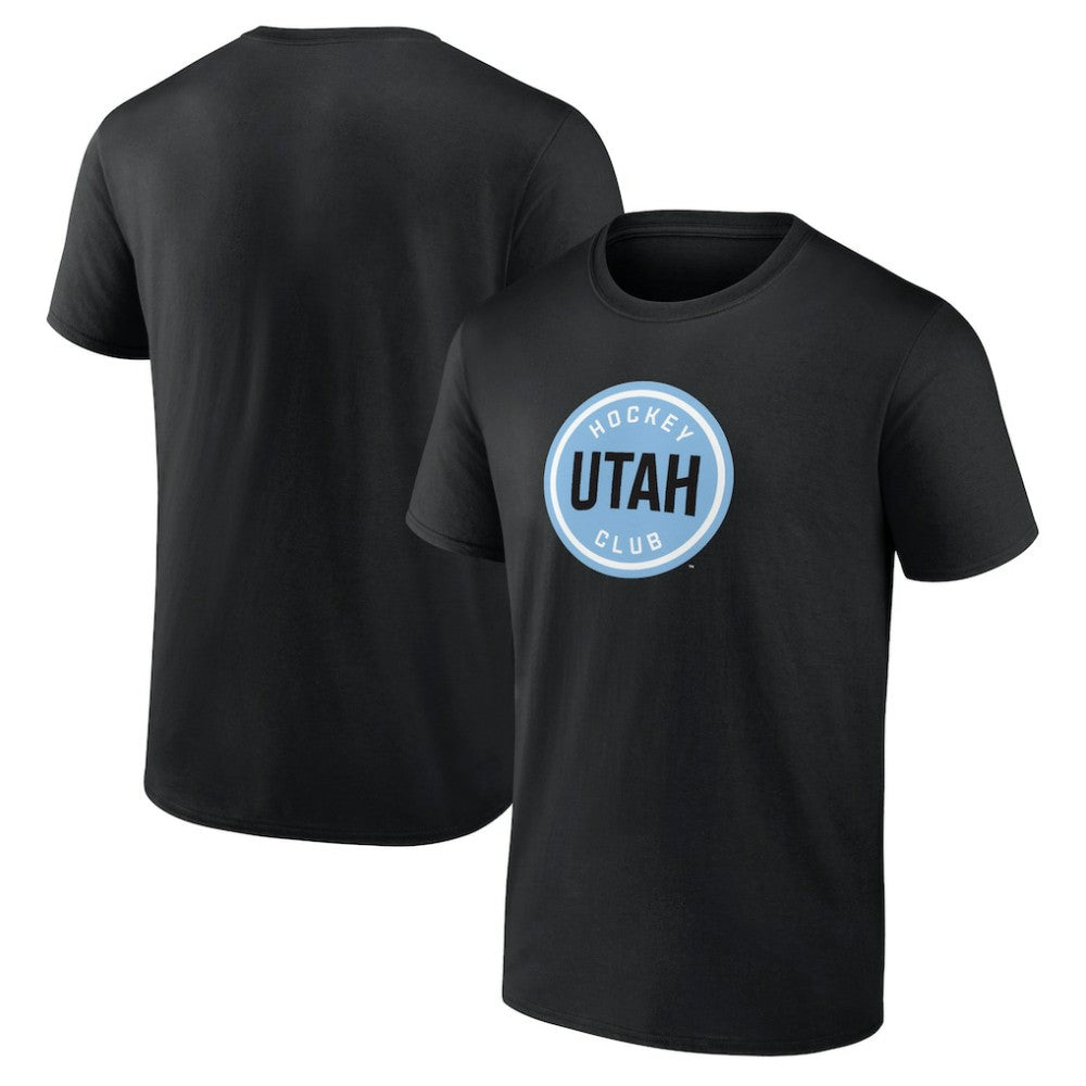 Utah Mammoth Fanatics Draft Logo T-Shirt - Black | US 201875561