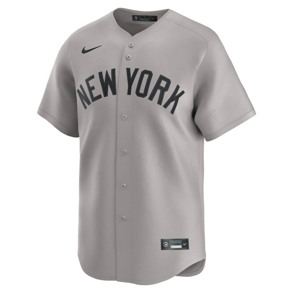 New York Yankees Nike Away Limited Jersey - Gray Jerseys
