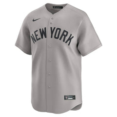 New York Yankees Nike Away Limited Jersey - Gray Jerseys