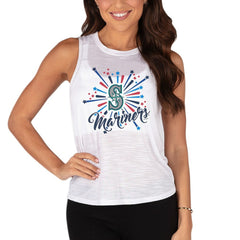 Seattle Mariners Concepts Sport Women's Infuse Tank Top - White Tanks