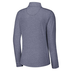 New England Patriots Women's Sport Playa Vista IslandZone Quarter-Zip Jacket - Navy Jackets
