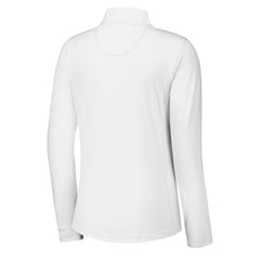 Minnesota Vikings Women's Sport Playa Vista IslandZone Quarter-Zip Jacket - White Jackets
