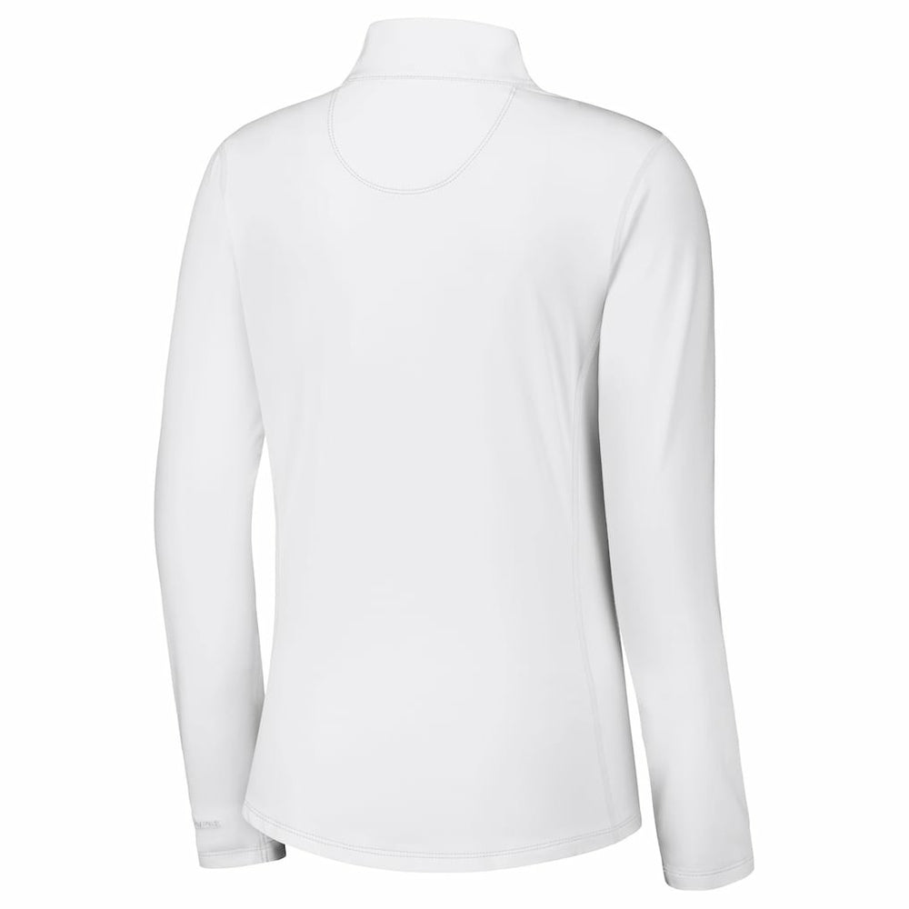 Indianapolis Colts Women's Sport Playa Vista IslandZone Quarter-Zip Jacket - White Jackets