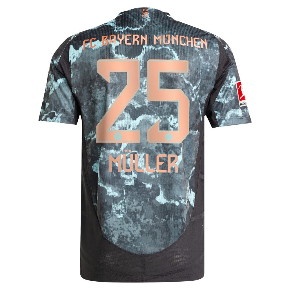 Thomas Müller Bayern Munich 2024/25 Away Player Jersey Black - Adidas online