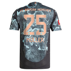 Thomas Müller Bayern Munich 2024/25 Away Player Jersey Black - Adidas online