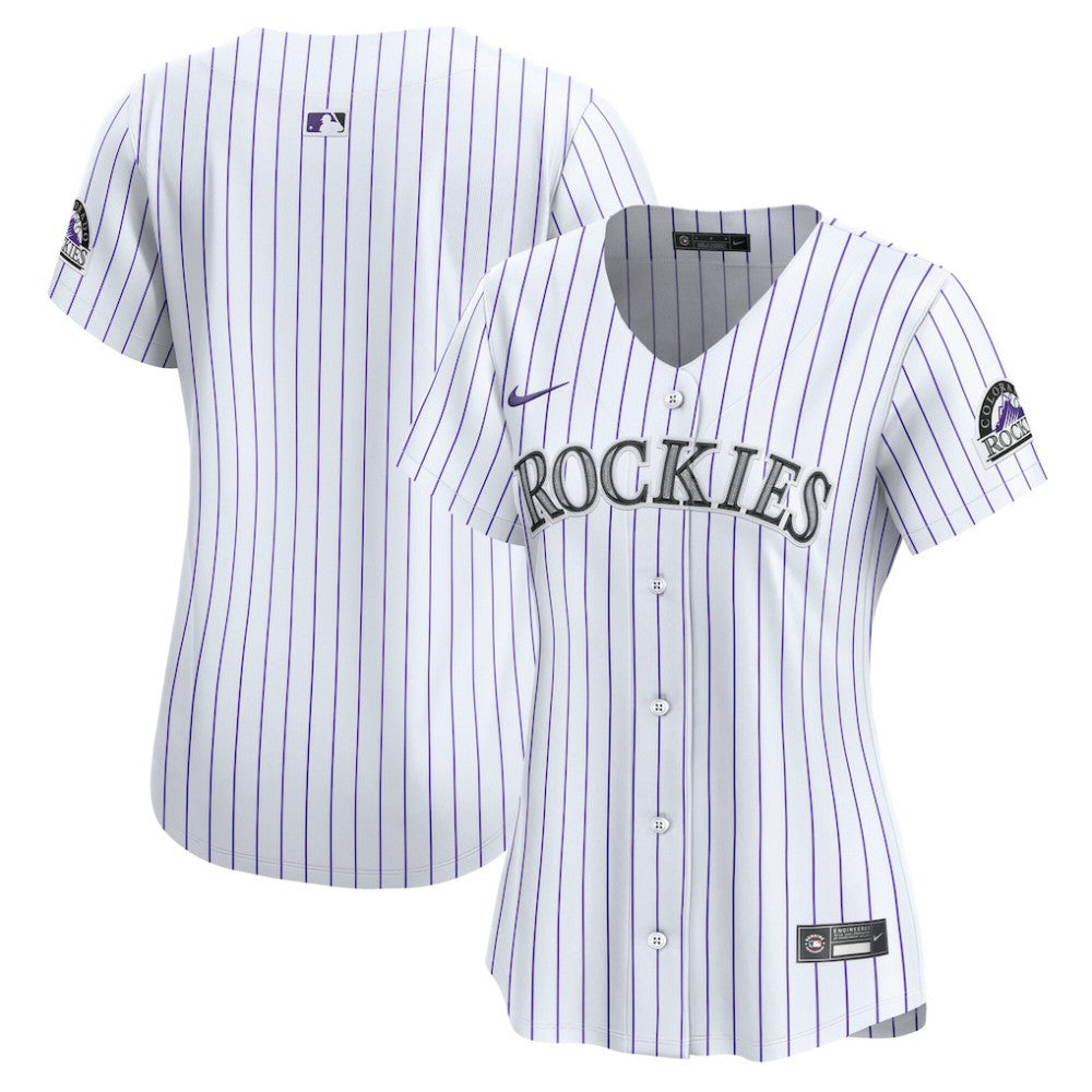 Colorado Rockies Nike Women's Home Limited Jersey - White Jerseys