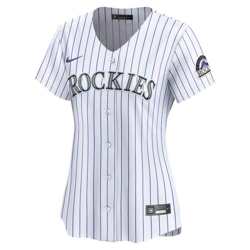 Colorado Rockies Nike Women's Home Limited Jersey - White Jerseys