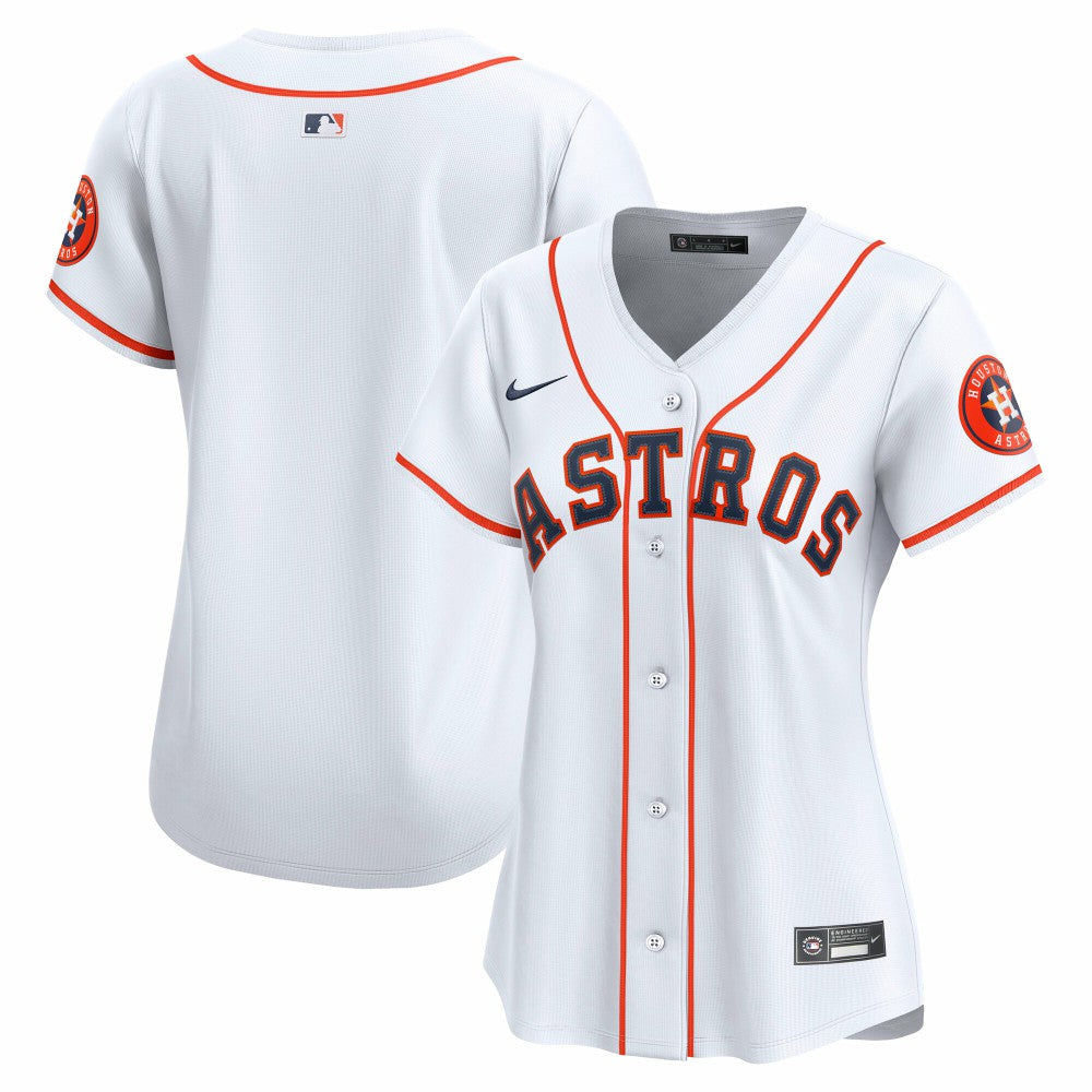 Houston Astros Nike Women's Home Limited Jersey - White Jerseys