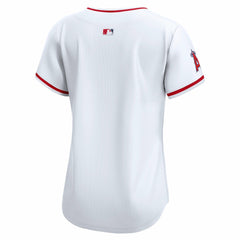 Los Angeles Angels Nike Women's Home Limited Jersey - White Jerseys