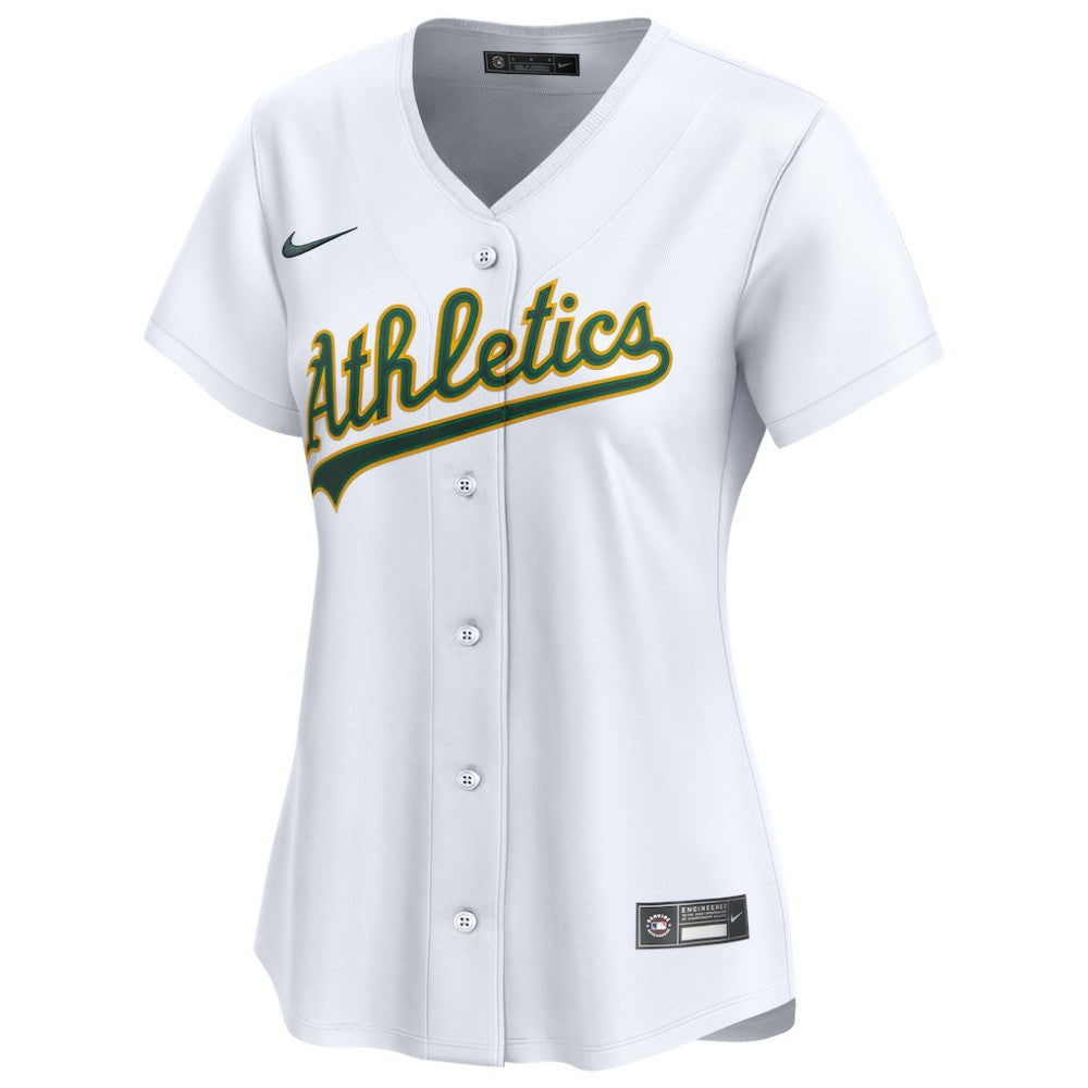Athletics Nike Women's Home Limited Jersey - White Jerseys