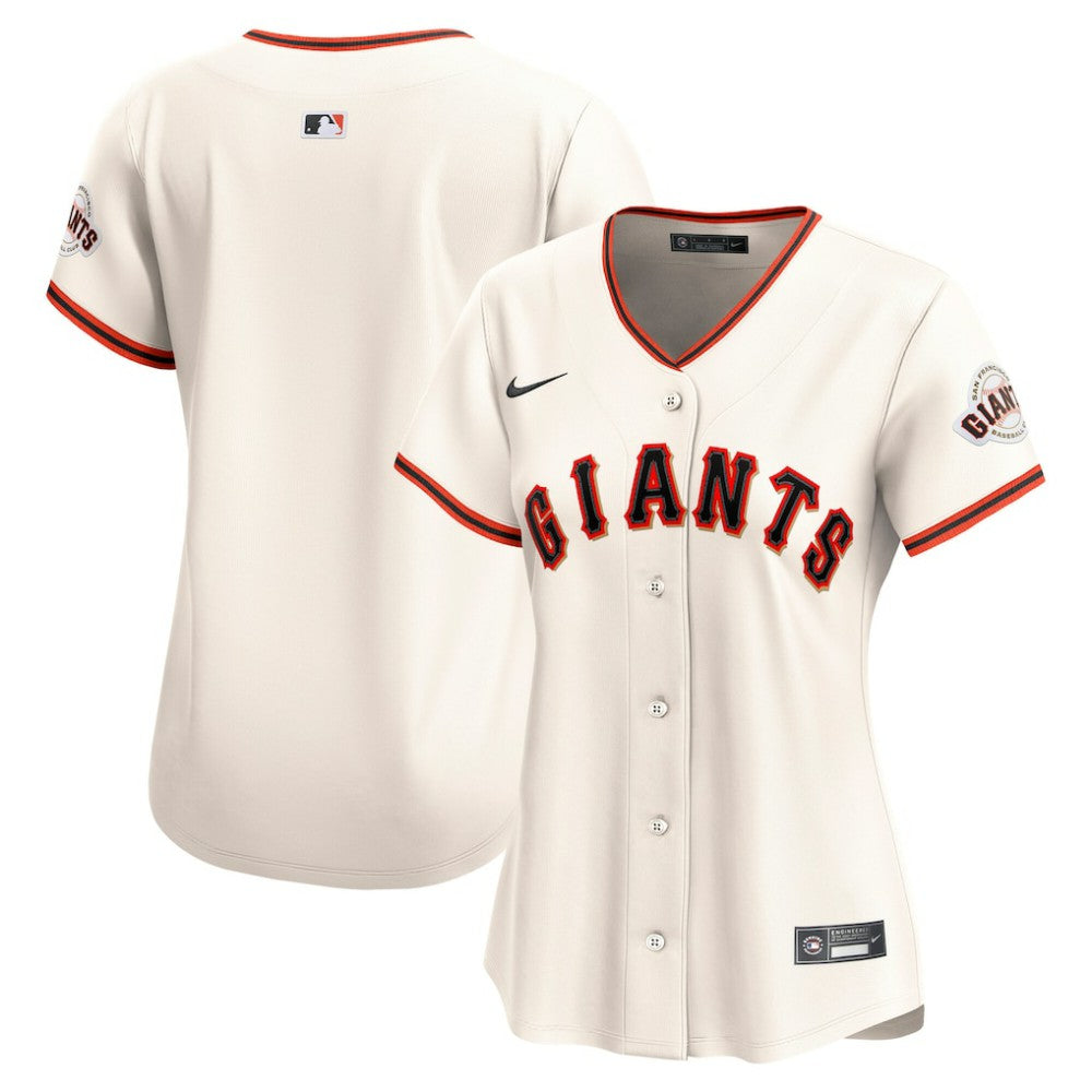 San Francisco Giants Nike Women's Home Limited Jersey - Cream Jerseys