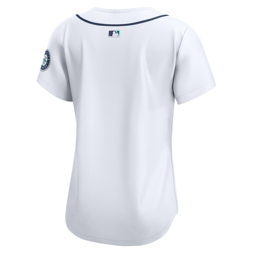 Seattle Mariners Nike Women's Home Limited Jersey - White Jerseys