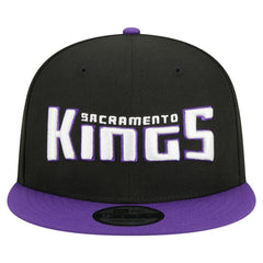 Sacramento Kings Jersey Hook Statement Edition 9FIFTY Snapback Hat Black/Purple - New Era