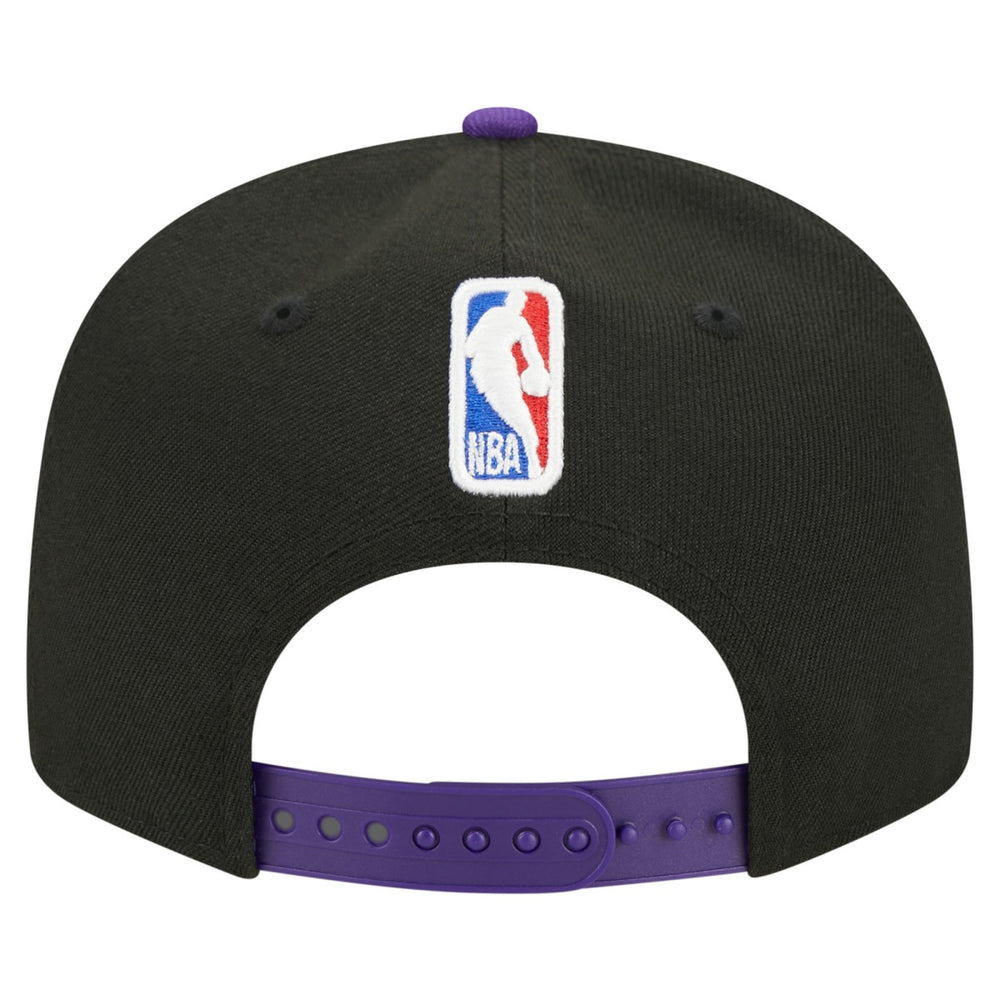 Sacramento Kings Jersey Hook Statement Edition 9FIFTY Snapback Hat Black/Purple - New Era