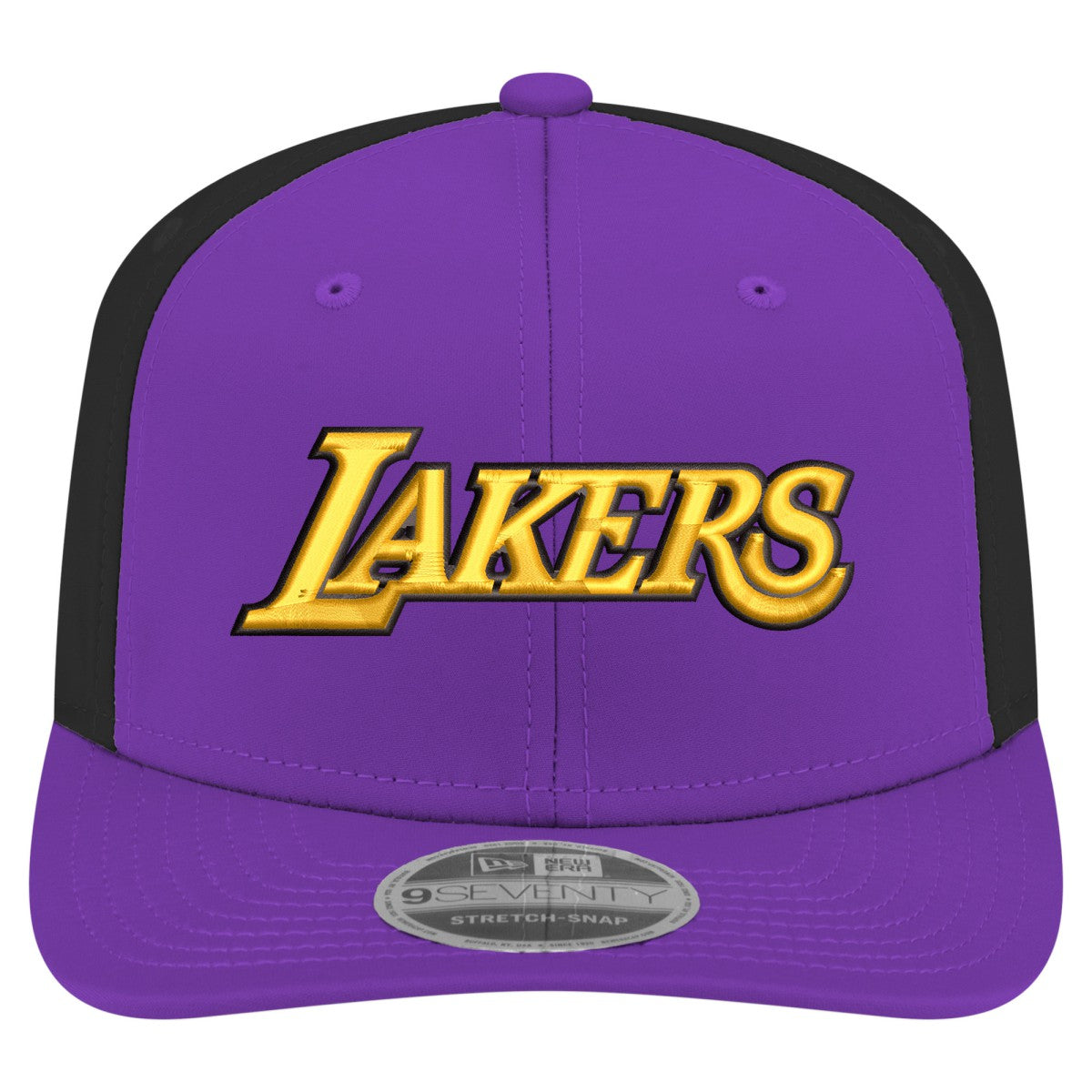 Los Angeles Lakers Statement Edition Jersey Hook 9SEVENTY Stretch-Snap Hat Purple - New Era outlet