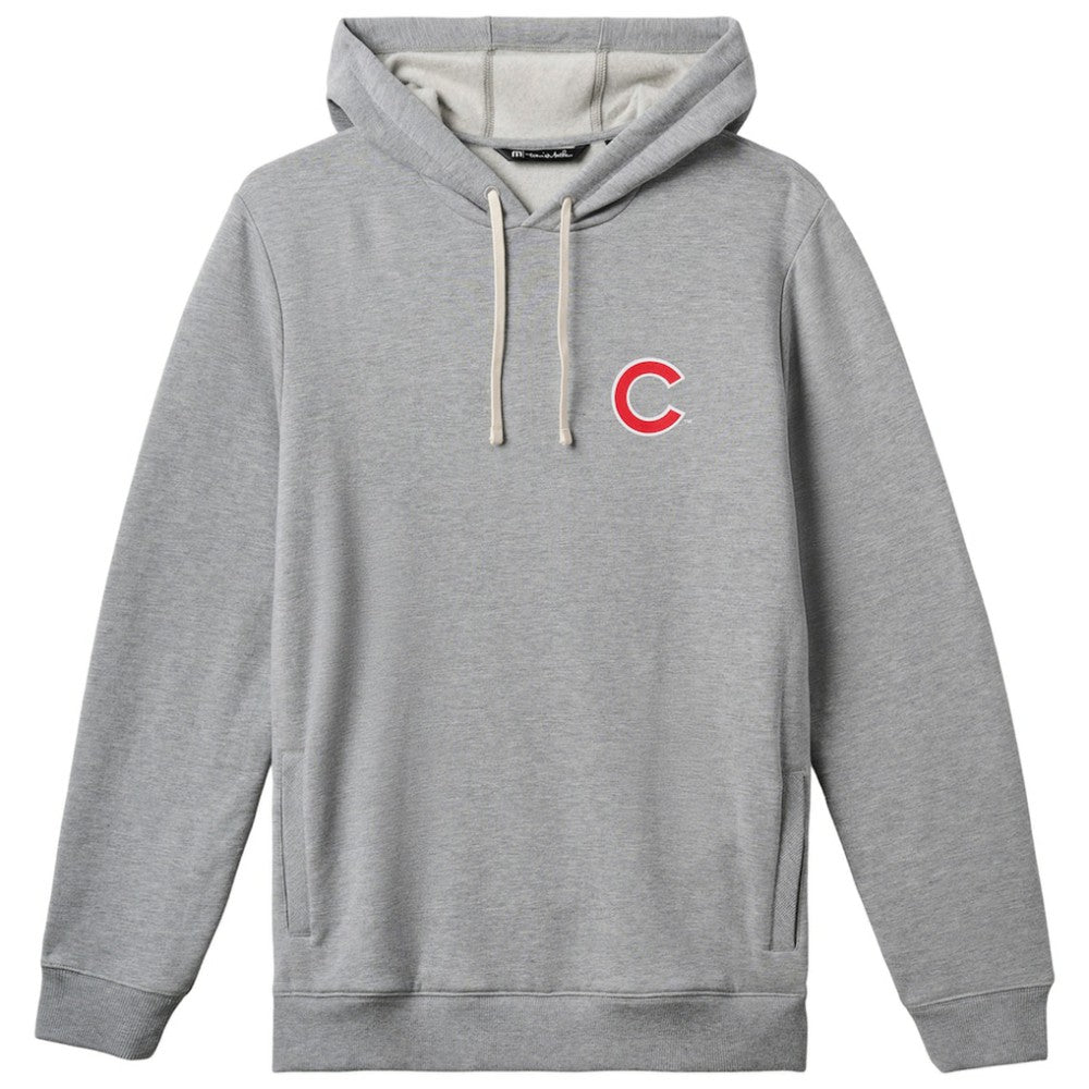 Chicago Cubs TravisMathew Cloud Pullover Hoodie - Gray Hoodies