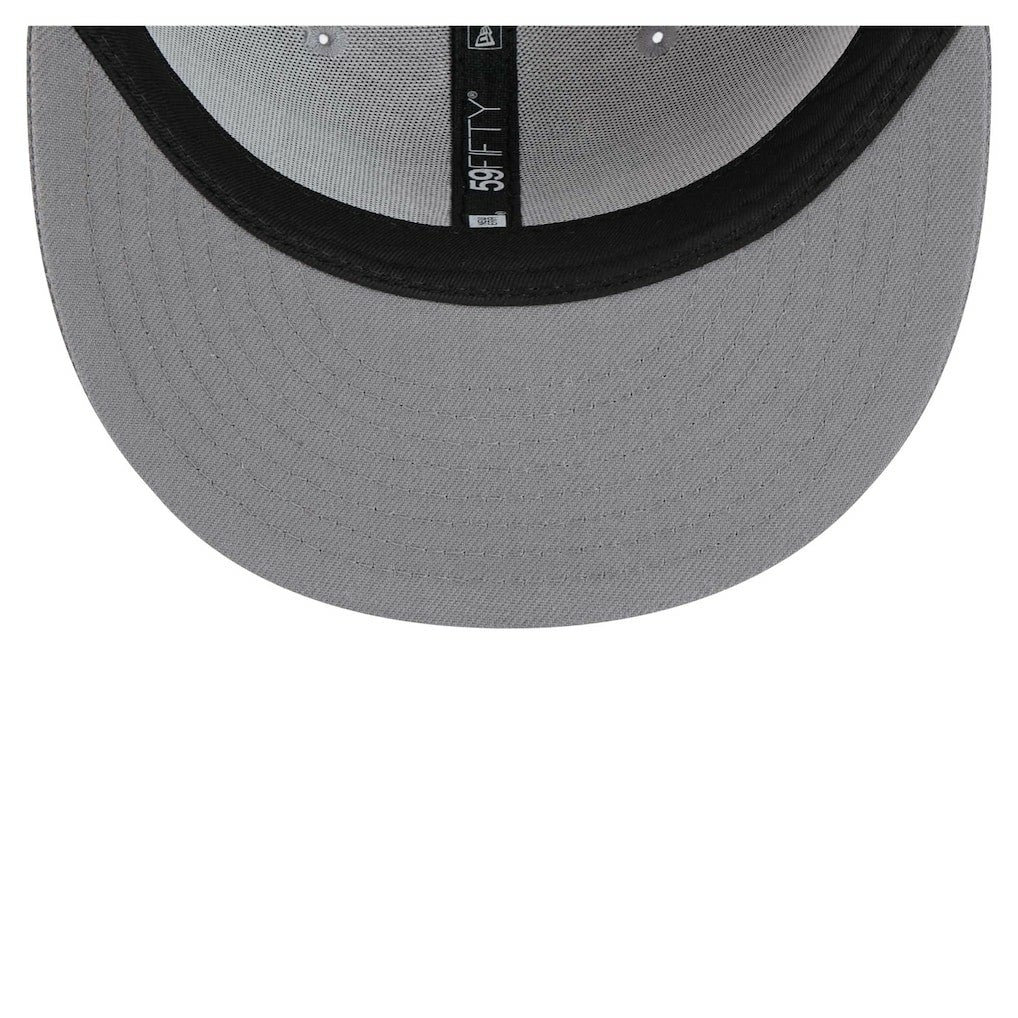 Jacksonville Jaguars New Era Iron Cloud 59FIFTY Fitted Hat - Gray/Graphite Hats