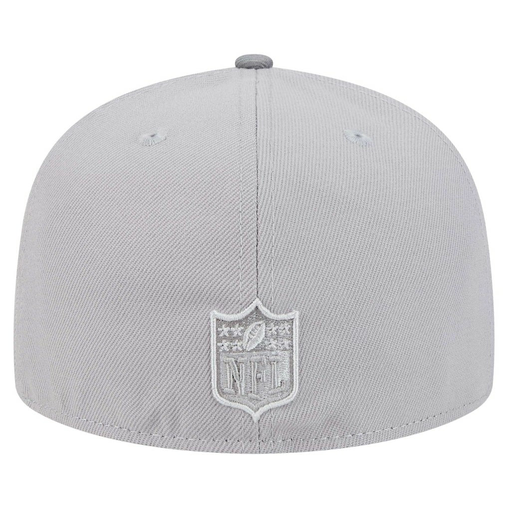 Atlanta Falcons New Era Iron Cloud 59FIFTY Fitted Hat - Gray/Graphite Hats