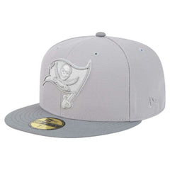 Tampa Bay Buccaneers New Era Iron Cloud 59FIFTY Fitted Hat - Gray/Graphite Hats