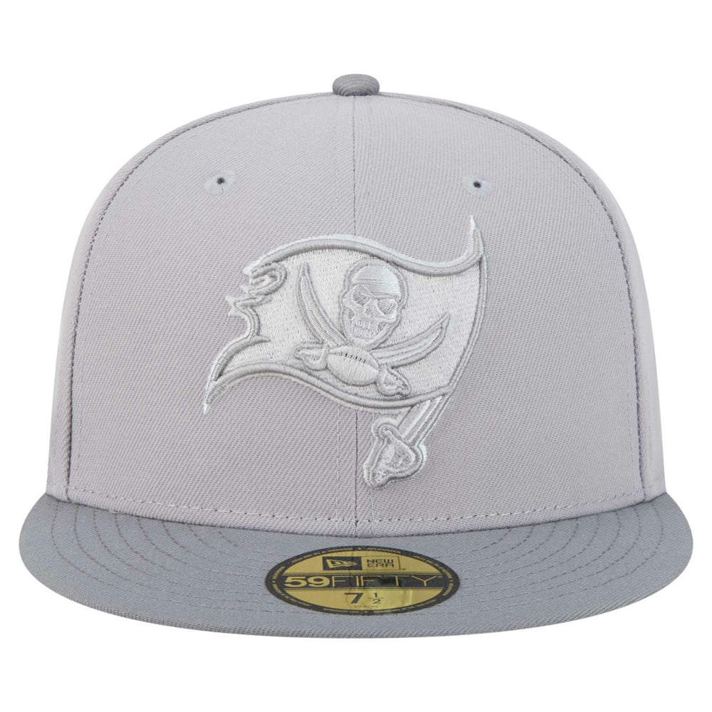 Tampa Bay Buccaneers New Era Iron Cloud 59FIFTY Fitted Hat - Gray/Graphite Hats
