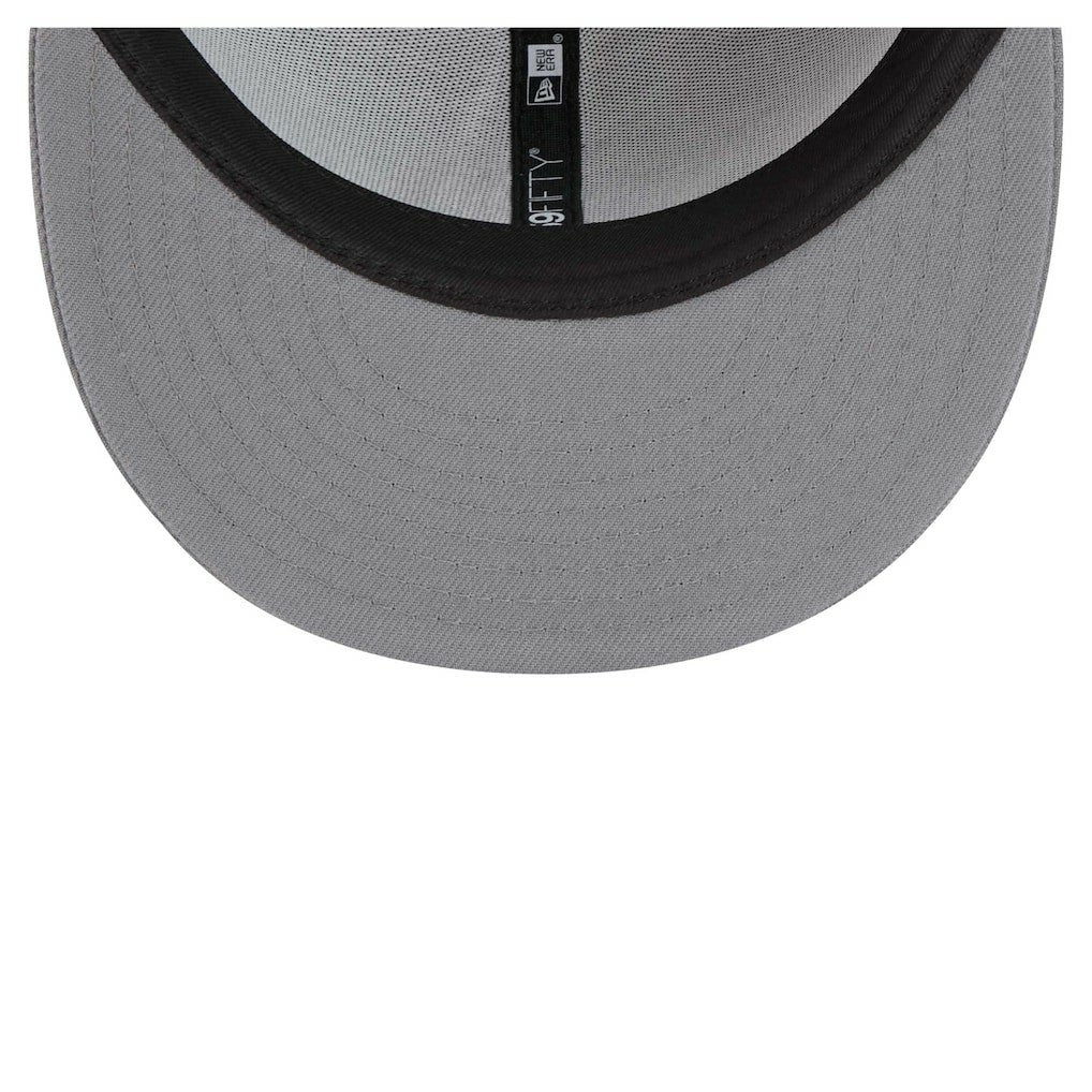 Philadelphia Eagles New Era Iron Cloud 59FIFTY Fitted Hat - Gray/Graphite Hats