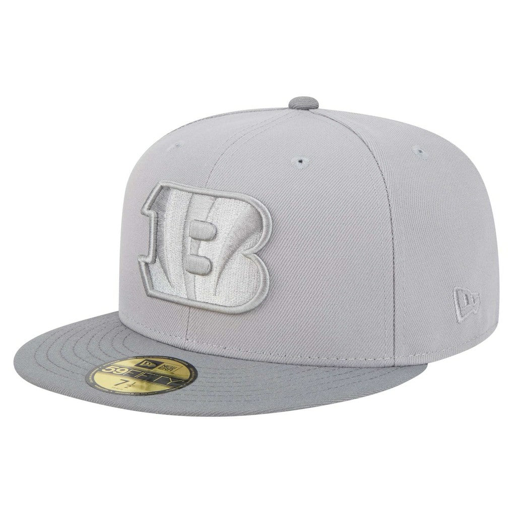 Cincinnati Bengals New Era Iron Cloud 59FIFTY Fitted Hat - Gray/Graphite Hats
