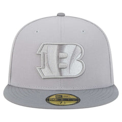 Cincinnati Bengals New Era Iron Cloud 59FIFTY Fitted Hat - Gray/Graphite Hats