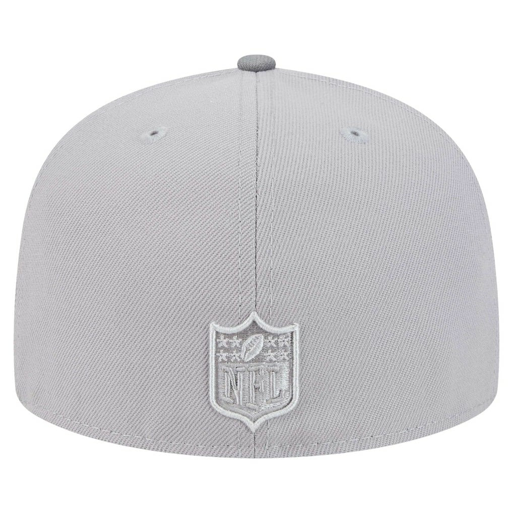 Pittsburgh Steelers New Era Iron Cloud 59FIFTY Fitted Hat - Gray/Graphite Hats