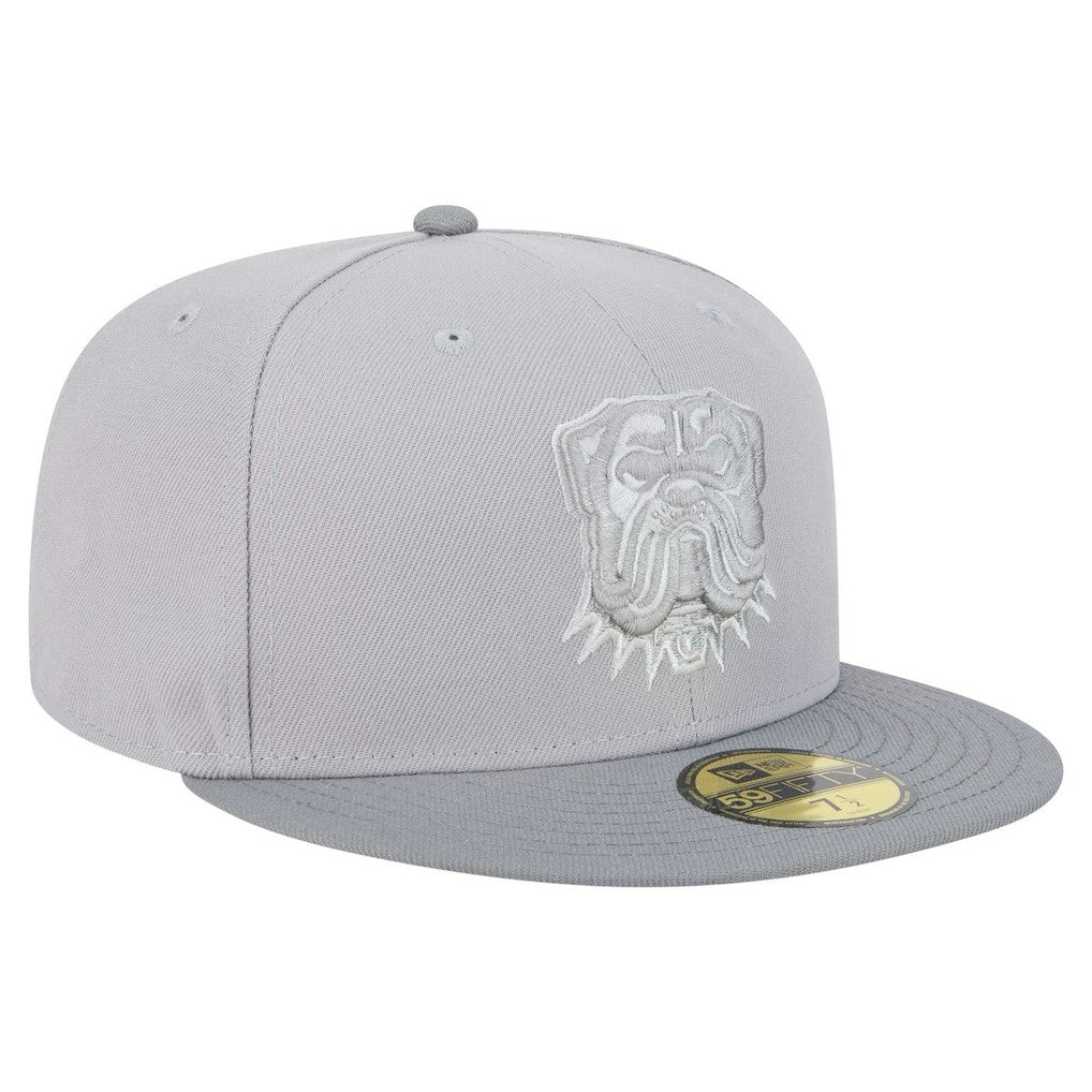 Cleveland Browns New Era Iron Cloud 59FIFTY Fitted Hat - Gray/Graphite Hats