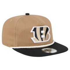 Cincinnati Bengals New Era Desert Golfer Snapback Hat - Khaki/Black Hats