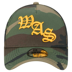 Washington Commanders New Era Mystic Camo A-Frame 9FORTY Adjustable Hat - Camo Hats