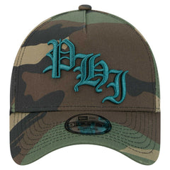 Philadelphia Eagles New Era Mystic Camo A-Frame 9FORTY Adjustable Hat - Camo Hats