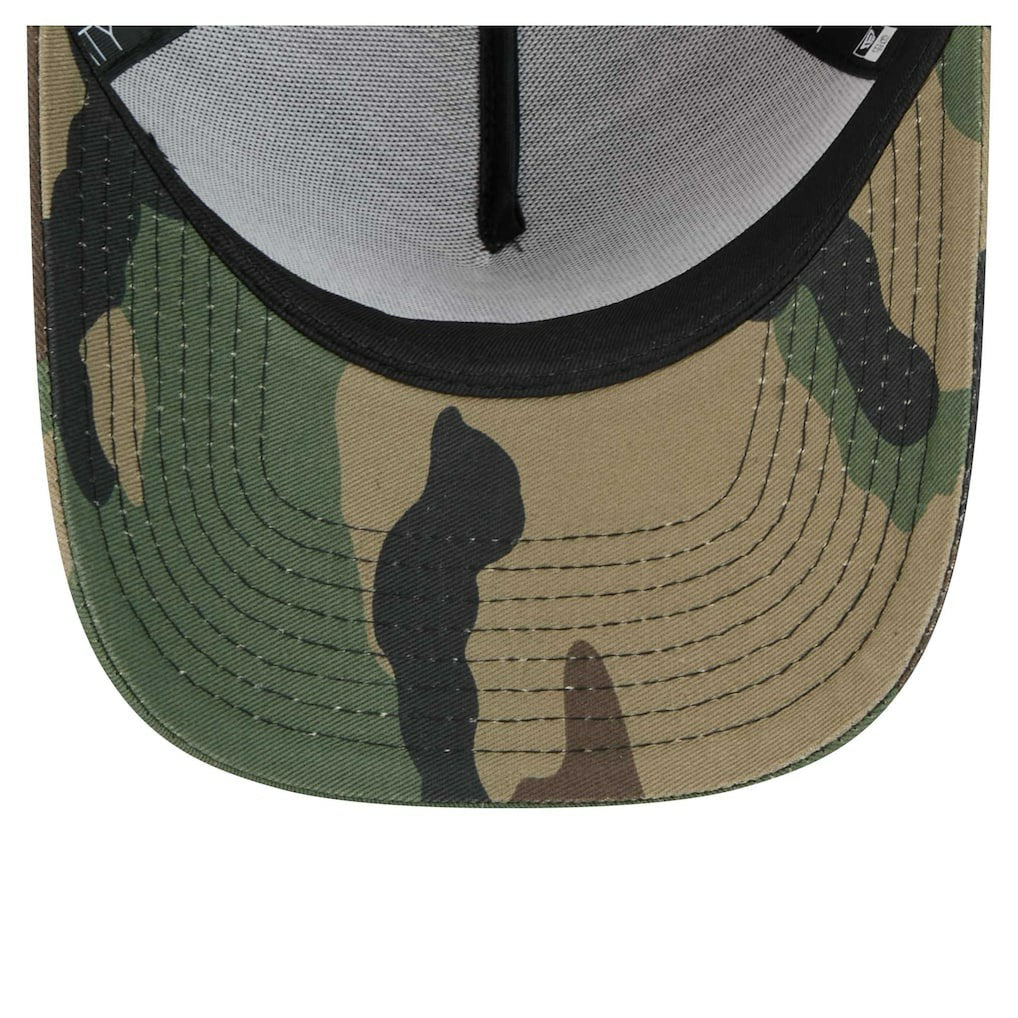 Philadelphia Eagles New Era Mystic Camo A-Frame 9FORTY Adjustable Hat - Camo Hats