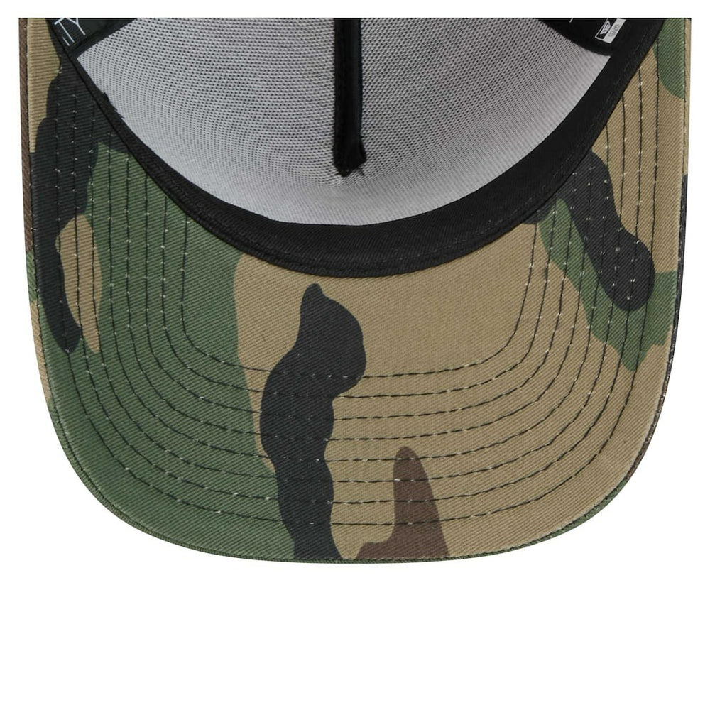 Philadelphia Eagles New Era Mystic Camo A-Frame 9FORTY Adjustable Hat - Camo Hats